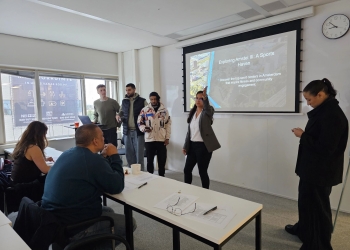 EBA Students in Amsterdam Explore City Marketing During Project Week 